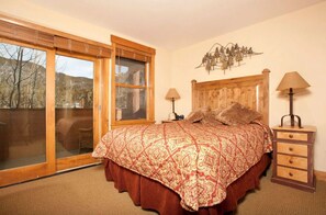 The bedrooms feature a variety of bedding options - let us know what you prefer!