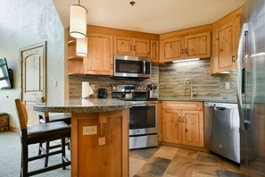 Prepare meals in the comfort of your very own fully-equipped kitchen.