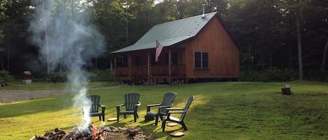 Peaceful, quiet, romantic with mostly non-human noises.