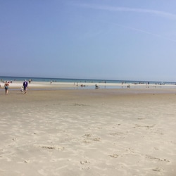 If you visit race point Beach in PTown you find miles of white sand beach.