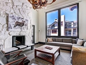 Guests have gorgeous views from the large windows.