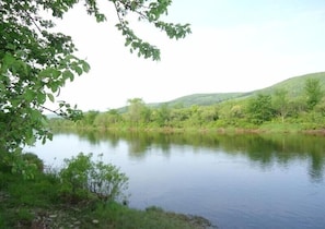 Margaree River across the road