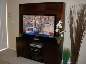 50 Inch Plasma TV. Great hi speed internet. 