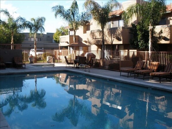 Resort Style Living with a Heated Pool, Hot Tub