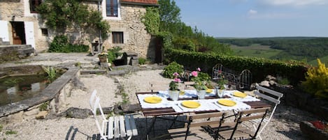 Garden of La Maison Remparts