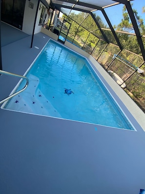 Pool resurfaced and updated 4/2021