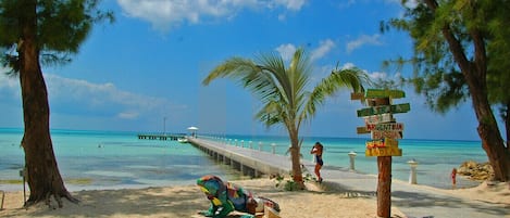 Morning at Rum Point Beach