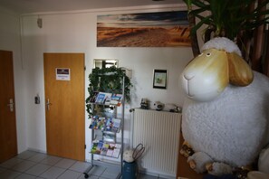 Interior entrance