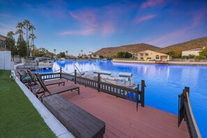 Private Dock and Boat