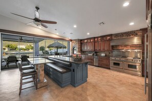 Spacious Gourmet Kitchen