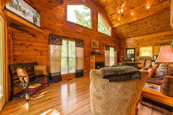 Living Room / Fireplace