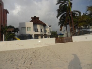 the view of the house from the beach ( oldy but goody )