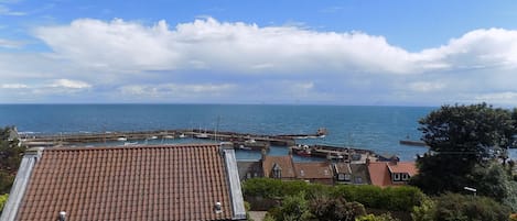 Blick von der Unterkunft