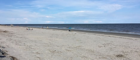 View from public beach access