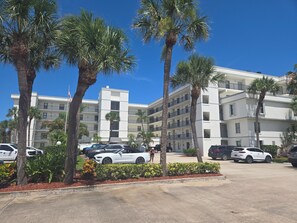 front of the resort