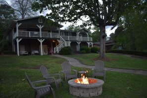 Relax by the fire