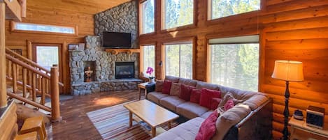 South Lake Tahoe Vacation Rental | 3BR | 2BA | Stairs Required | 2,300 Sq Ft