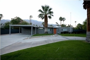 House by Albert Frey; Mountains by Mother Nature!