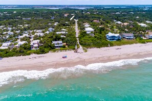 Steps to the beach.  East of A1A.
