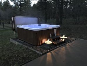 Hot Tub is ready and calling your name.