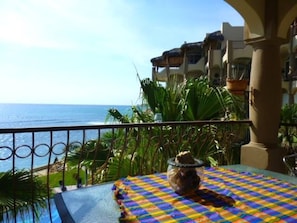 View from the balcony