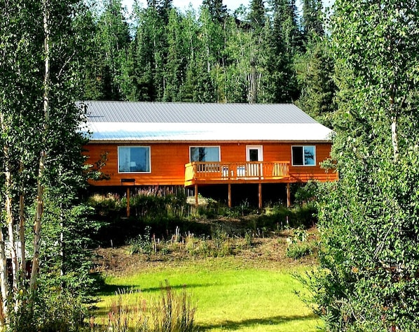 Enjoy lake and mountain views from your private deck!