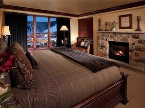 Get a good night's rest in the cozy master bedroom.