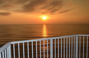 Sunrise from your balcony