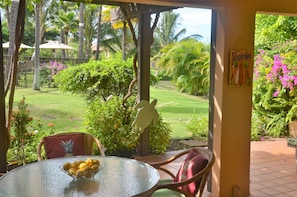 Another view off the patio