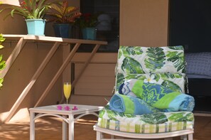 Enjoy cocktails on the patio before, during and after dinner:)