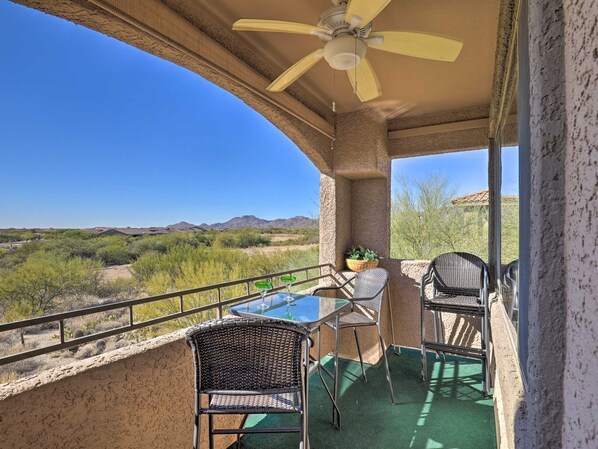 Oro Valley Vacation Rental Condo | 3BR | 2BA | 1,445 Sq Ft | Stairs Required