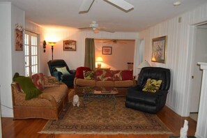 Living room looking West