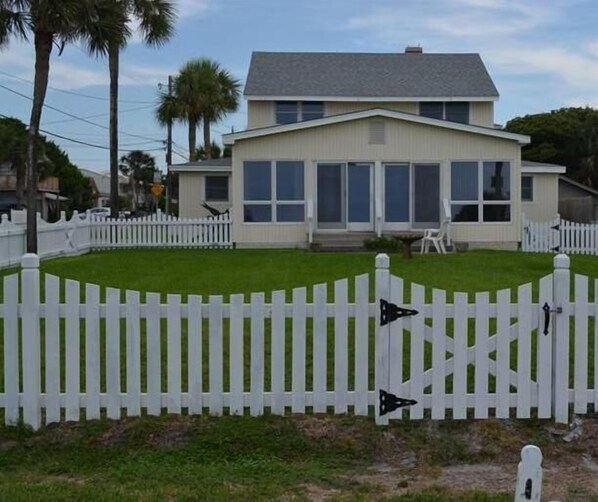 Front of cottage