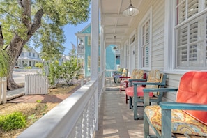 Front porch, looking towards Southernmost Point