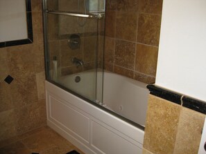 Custom shower and bathroom 