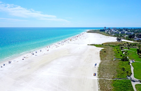 America's finest beach is just a short walk away.