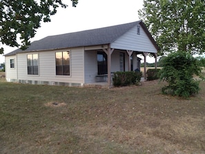 Mid Summer Scene of Little House