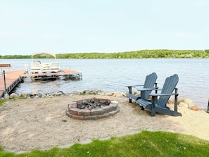 Memories are made in the Evenings by the fire pit.