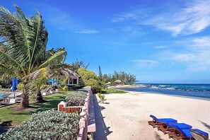 Beach side view
