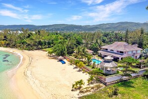 Villa aerial view