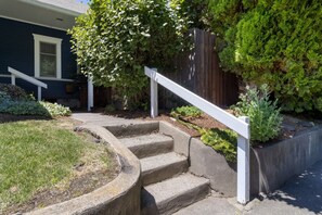 Stairway to the front door