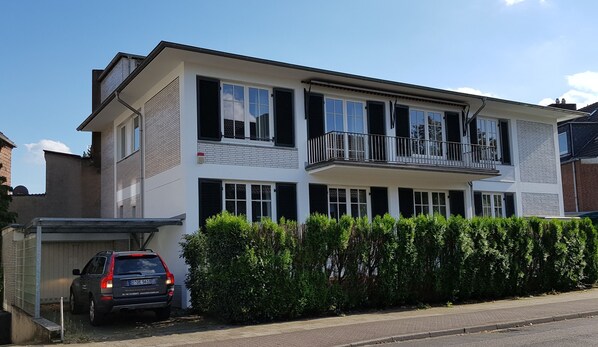 Voorkant van accommodatie