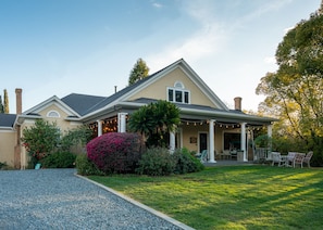 Main House at Sunset