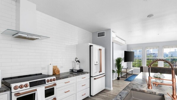 Your private kitchen within the townhome