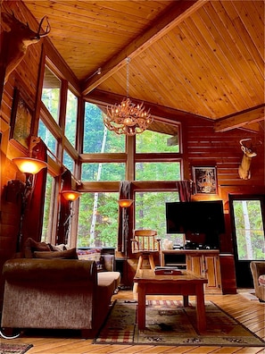 The CABIN!! (Yes…you get the Treehouse AND the Cabin…!!!). ❤️