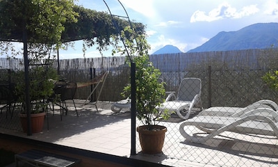 Stella apartment with lake and Monte Baldo view for 2/5 people