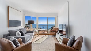 Living Area with Water Views