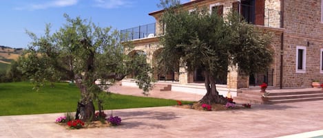 Casa Toti from the pool.