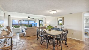 main living area and dining
