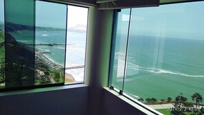 ocean view  left side living room